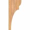 Ekena Millwork Yorktown Smooth Corbel, Western Red Cedar, 3 1/2"W x 12"D x 28"H COR04X12X28YOR00SWR - alternate 4